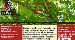 Desktop Screenshot of batesturkey.com